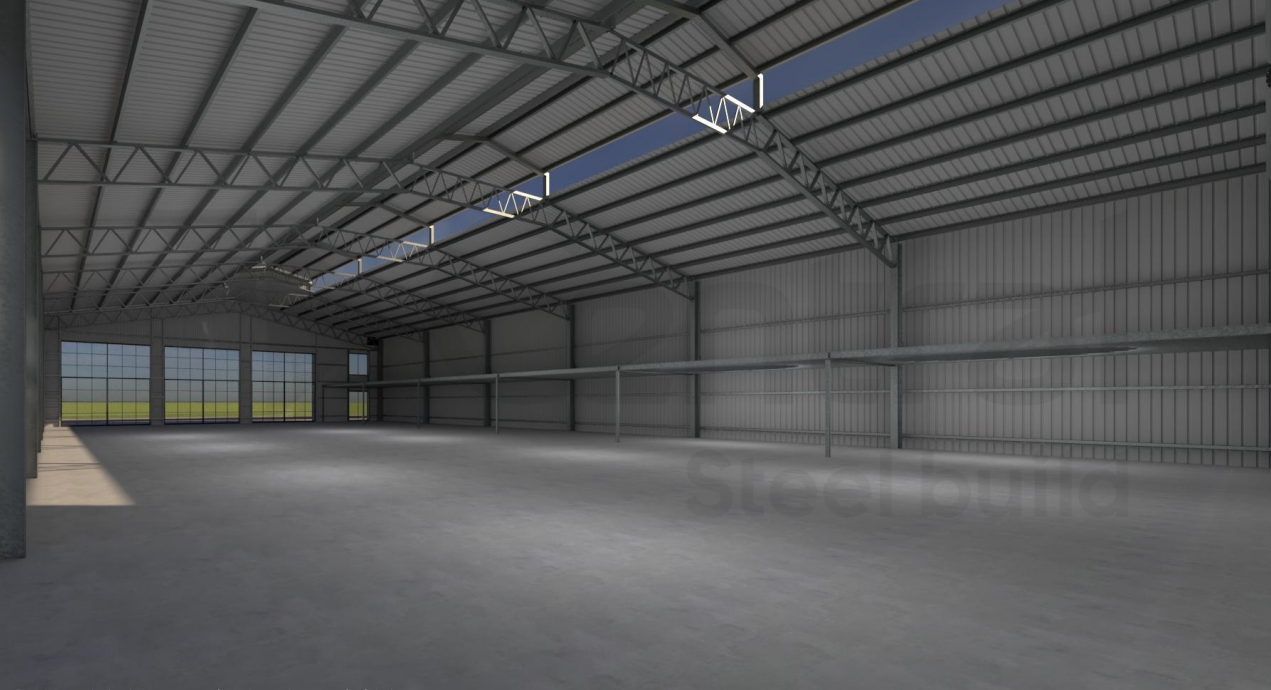 Interior display hall concept